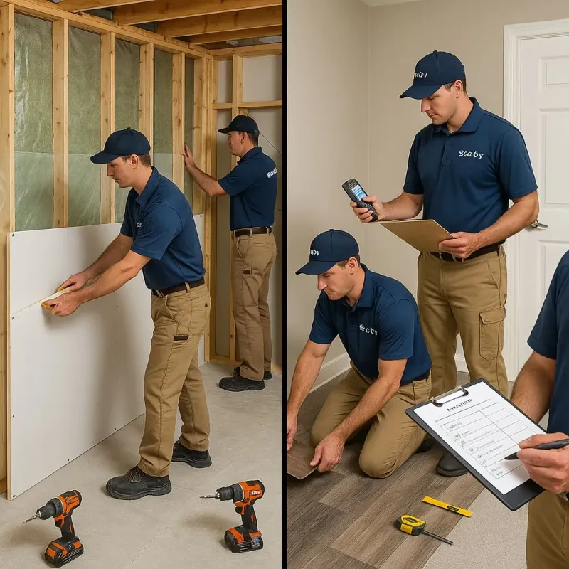 Repairs and Reconstruction process in Oxford, GA
