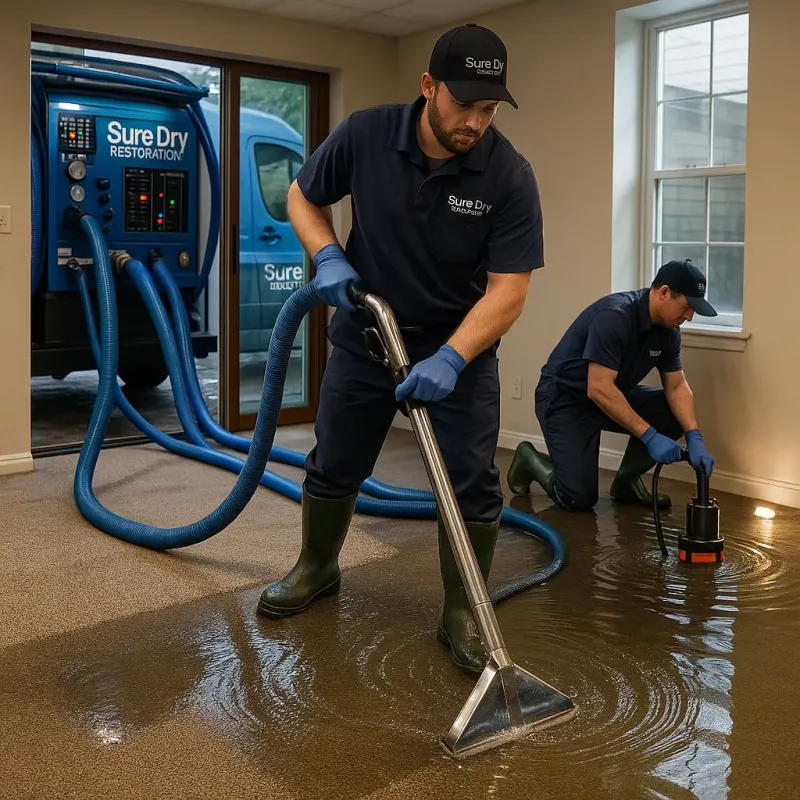 Water Extraction and Removal process in Oxford, GA